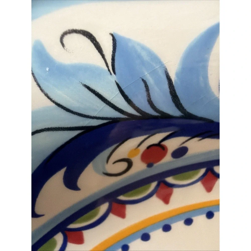 Handcrafted Espana Lifestyle San Marino Dinner Plate 11.25'' SomeScratch/Chips